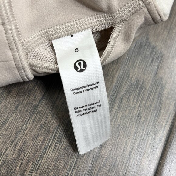 Lululemon Align Ribbed Tank Top *Shine Bone Radiate Transparent Foil - Picture 5 of 9